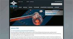 Desktop Screenshot of plasmamedicalsystems.com